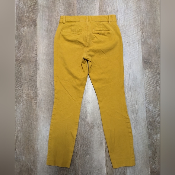 Gap Mustard Yellow Skinny Ankle Pants - Picture 6 of 7